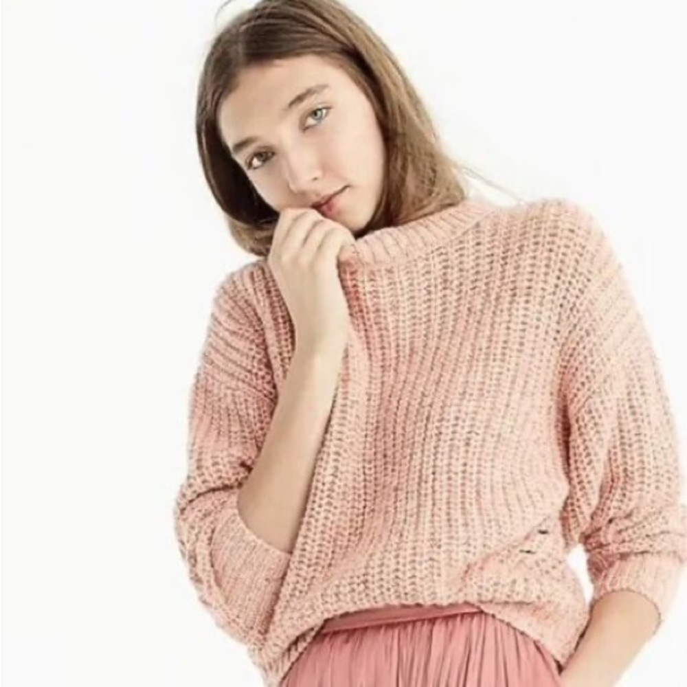 Point Sur / J Crew chunky Ribbed Sweater